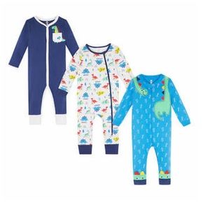 Koala Baby Infant 3-pack Coverall, Dino